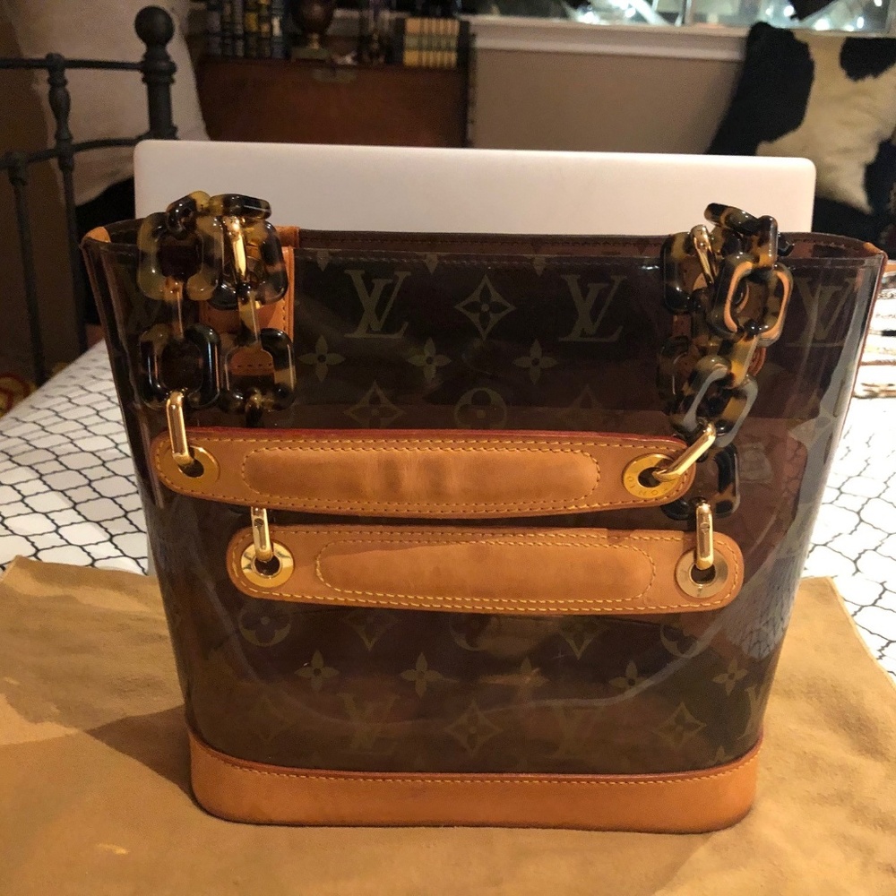 Louis Vuitton Monogram Vinyl Cabas Sac Ambre PM